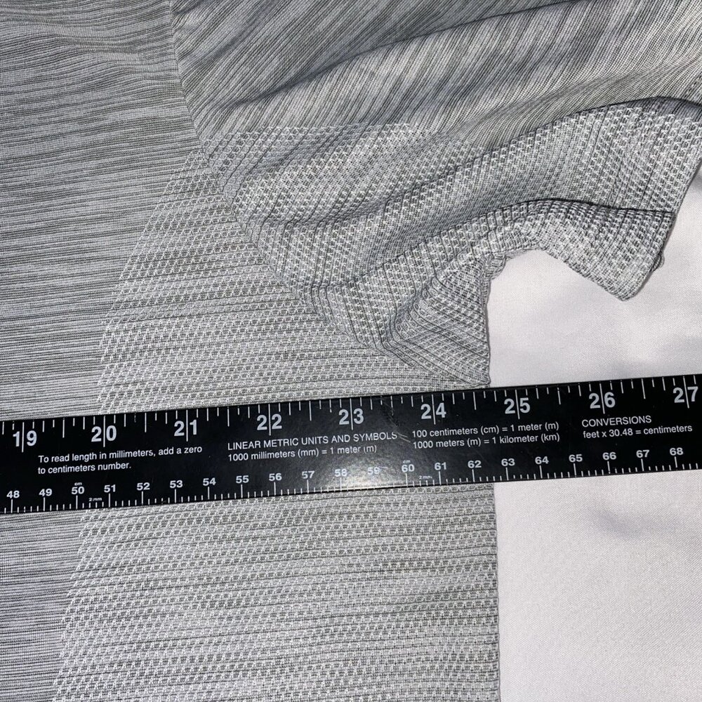 Tommy Bahama IslandZone Polo Shirt Mens XL Gray Solid Short Sleeve - Picture 4 of 8